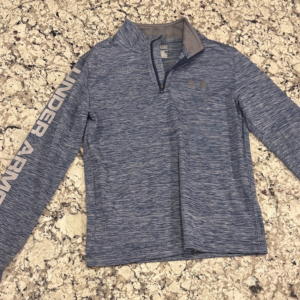 Under Armour Heathered Blue Pullover